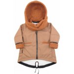 Little Things kabátek softshellový s kapucí a šálou hnědá – Hledejceny.cz