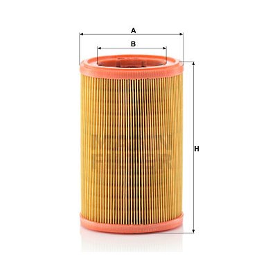 Vzduchový filtr MANN-FILTER C 1480 (C1480) – Hledejceny.cz