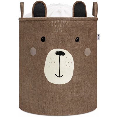 SIPO Koš XL Premium Medvídek uzavíratelný hnědý 63 L – Hledejceny.cz