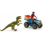 Schleich 41466 Quad escape from Velociraptor – Zboží Dáma