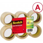 3M™ Scotch® univerzální balicí páska transparentní 50 mm x 66 m – Zboží Živě