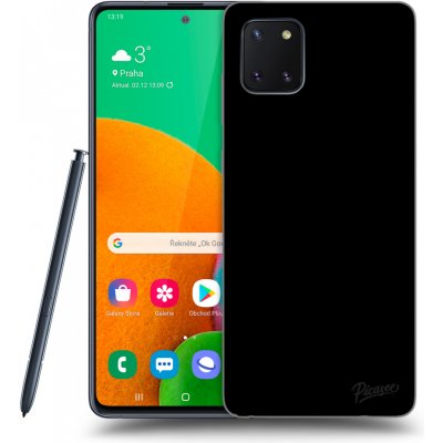 Pouzdro Picasee silikonové Samsung Galaxy Note10 Lite N770F černé – Zboží Mobilmania