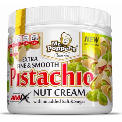 Amix Mr.Popper's Nut Pistachio jemný Cream 300 g – Hledejceny.cz