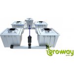 ALIEN Hydroponics RDWC 4 Pot 36L Silver Series – Zboží Mobilmania