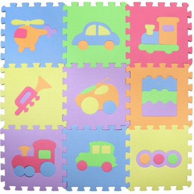 Alltoys puzzle dopravní prostředky 9 ks – Zboží Mobilmania