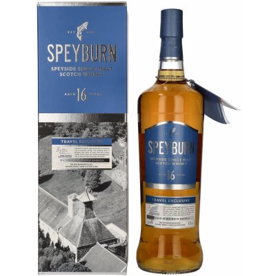 Speyburn 43% 16y 1 l (karton) – Zboží Mobilmania