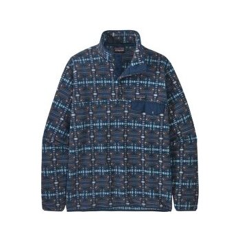 Patagonia Lightweight Synchilla Snap T (fitz roy patchwork/belay blue)