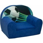 Fimex Dětské křesílko Fotbal modré – Hledejceny.cz