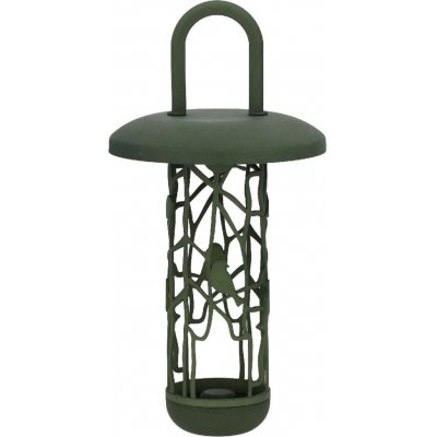 Esschert Design Krmítko pro ptáky na lojové koule závěsné Chiffchaff 15 x 30 cm zelené – Hledejceny.cz
