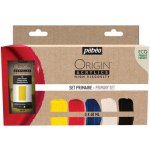 Pébéo Origin Acrylics sada akrylových barev základní odstíny 5 ks 60 ml – Hledejceny.cz