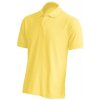 Pánské Tričko JHK Polokošile POLO REGULAR MAN PORA210 pánská 1TE-PORA210-Light Yellow Žlutá světlá