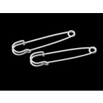 Pomocná jehlice / spínací špendlík k pletení Varianta: bílá, Balení: 2 ks 54731/137239/252259 – Zboží Mobilmania