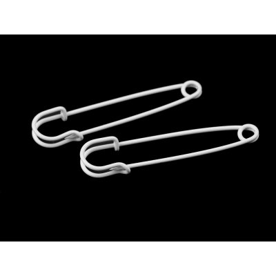 Pomocná jehlice / spínací špendlík k pletení Varianta: bílá, Balení: 2 ks 54731/137239/252259 – Zboží Mobilmania