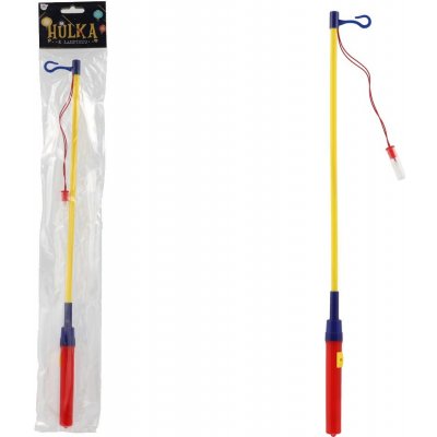 Hůlka k lampionu svítící plast 50cm na baterie v sáčku 9x57x2cm – Zboží Mobilmania