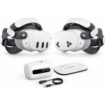 BOBOVR M3 Pro+ náhlavní pásek s baterií 6500 mAh pro Meta Quest 3 / 3S – Zboží Mobilmania