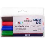 Koh-i-noor značkovače White Board sada 4ks - plochý hrot – Zboží Živě