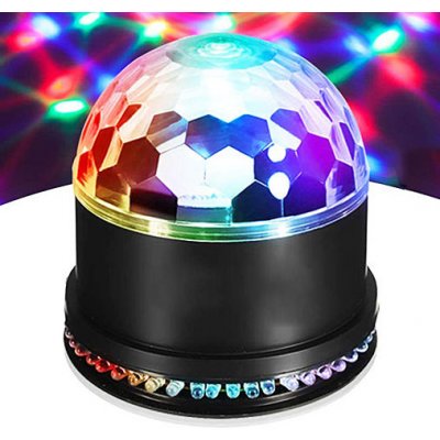 Neven ES-01 RGB LED křišťálová koule otočné světlo – Zboží Mobilmania