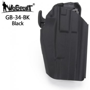 Wosport opaskové GB34 Glock 19 USP CZ Duty černé