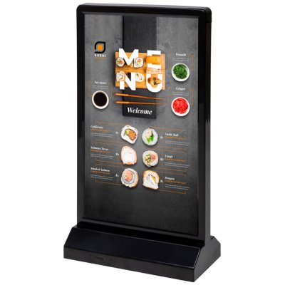 Jansen Display T stojánek LED DL Černý, 117 x 240 mm – Hledejceny.cz