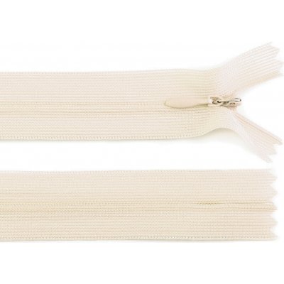 Stoklasa Spirálový zip skrytý No 3 délka 50 cm dederon Balení: 1 ks, Varianta: 306 béžová nejsv. 306 béžová nejsv. – Hledejceny.cz