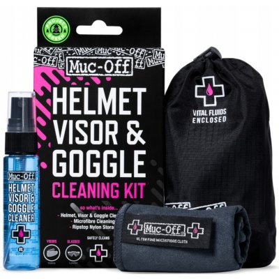 MUC-OFF 202 Visor, Lens & Goggle Cleaning Kit 30 ml – Zboží Mobilmania