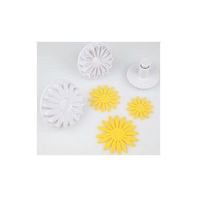 Vykrajovátka s pístem - Gerbera / Slunečnice 3 ks – Hledejceny.cz