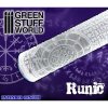 Příslušenství ke společenským hrám Green Stuff World Rolling Pin Runic, texturovací váleček