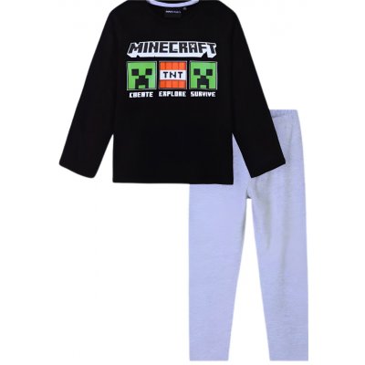 Minecraft F UK 112 - 54827 černo šedé – Zboží Mobilmania