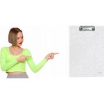 Leitz Wow A4 zavírací deska s klipem bílá – Hledejceny.cz