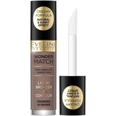 Eveline Cosmetics, Tekutý bronzer Wonder Match 01 4,5 ml – Zboží Mobilmania