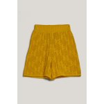 Karl Lagerfeld ŠORTKY MONOGRAM KNIT SHORTS žlutá – Zboží Dáma Karl Lagerfeld ŠORTKY MONOGRAM KNIT SHORTS žlutá – Zboží Dáma