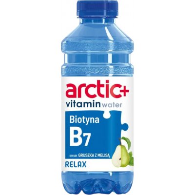 Arctic+ Relax Funkční voda nesycená B7 hruška s meduňkou 600 ml – Hledejceny.cz