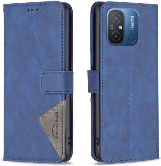 Pouzdro CaseMe Book Binfen Xiaomi Redmi Note 12 4G, modré