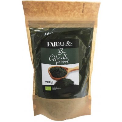 FARMILION Chlorella prášek BIO 200 g – Hledejceny.cz