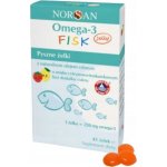 Norsan Omega-3 Fisk 45 žvýkacích bonbonů – Hledejceny.cz