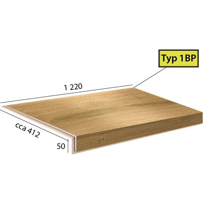 BRASED Ecoline Step 1BP 9592 Dub královský přírodní – Zboží Mobilmania