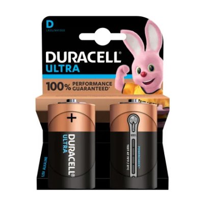 Duracell Ultra D 2ks 10PP100065V1