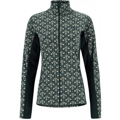 Kari Traa dámská mikina Thalena Fleece tmavě zelená – Hledejceny.cz