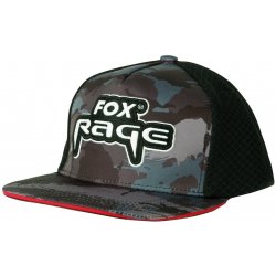 Fox Rage Kšiltovka Camo Flat Peak Baseball Cap rybářská kšiltovka, čepice,  rukavice - Nejlepší Ceny.cz