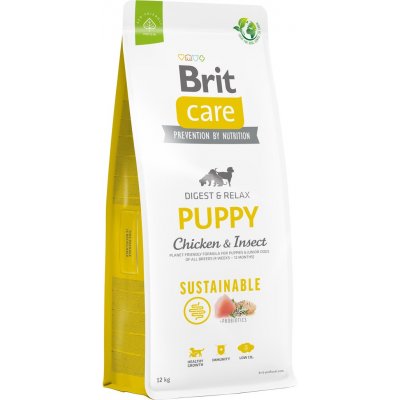 Brit Care Sustainable Puppy Chicken & Insect 12 kg – Zboží Mobilmania