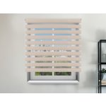 FEXI Roleta Den a noc, Nature blackout mandle, A 03503 200 x 92 cm Levá - Hnědá – Sleviste.cz