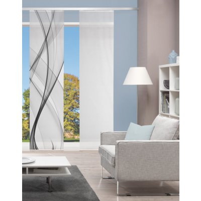 Home Wohnideen japonská stěna 84899 PACOLIA 0307 seda 260x60 cm (v x s) – Hledejceny.cz