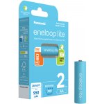 Panasonic Eneloop Lite AA 2ks 3LCCE/2BE – Zboží Mobilmania