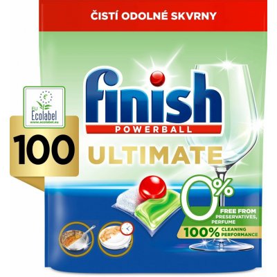 Finish Ultimate 0% Tablety do Myčky 100 ks – Zbozi.Blesk.cz