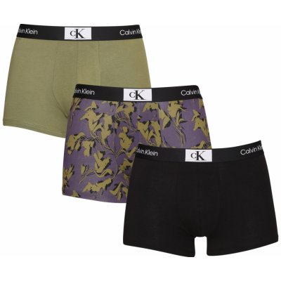 Calvin Klein 3 Pack pánské boxerky vícebarevné (NB3528E-I14) – Zboží Mobilmania