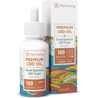Harmony CBD olej 0,33% 100 mg 30 ml – Hledejceny.cz