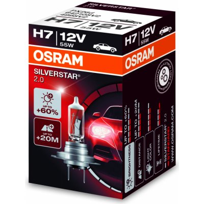 Osram Silverstar 2.0 64210SV2 H7 PX26d 12V 55W – Hledejceny.cz