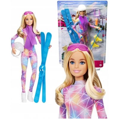 Mattel Barbie Zimní Dobrodružství Na Lyžích