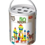 Wooden Toys Kostky dřevěné 50 ks – Zboží Mobilmania