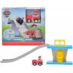 Paw Patrol mini věž s jízdní dráhou a hasičským vozidlem Marshall – Hledejceny.cz